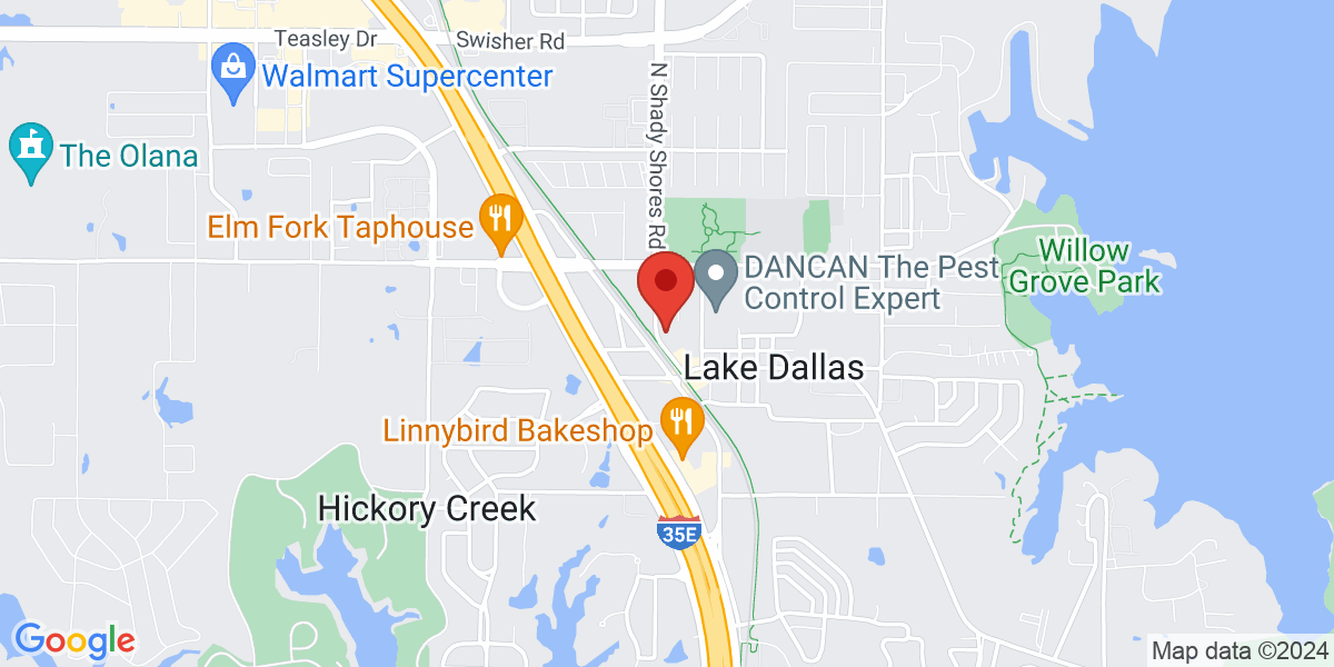 Map of Lake Dallas Public Library